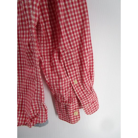 Grayers Shirt Large White Button Up Plaid Logo Loose Long Sleeve Cotton - Picture 9 of 11